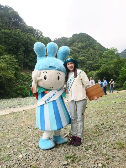 ミス日本みどりの大使の安藤きらりさん