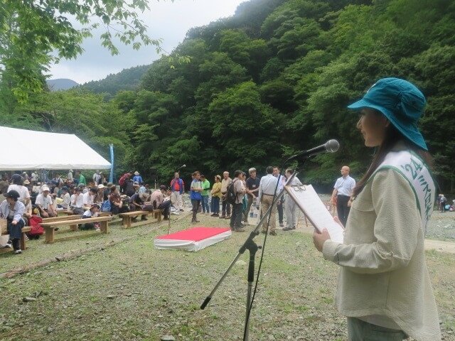 ミス日本みどりの大使の安藤きらりさん