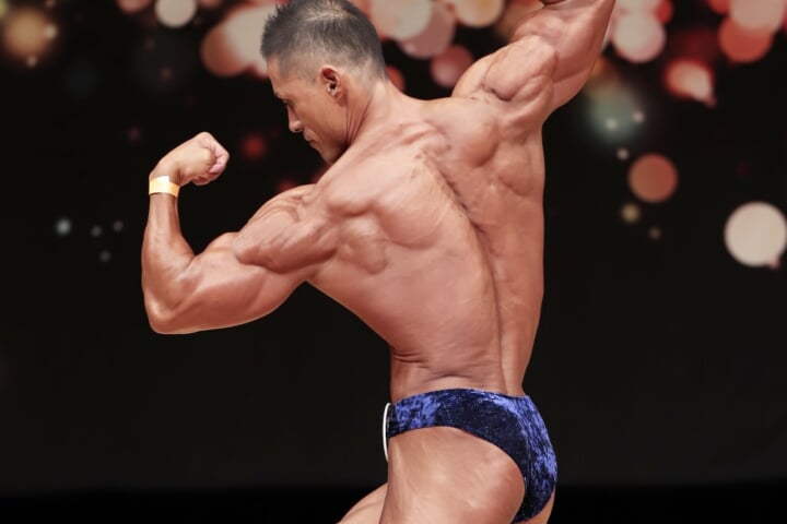 江川裕二選手（撮影：中島康介）