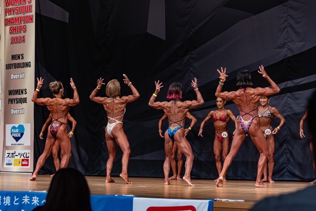 日本女子フィジーク選手権（撮影：FITNESSLOVE編集部）