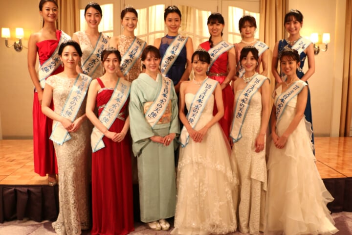 歴代のミス日本「水の天使」