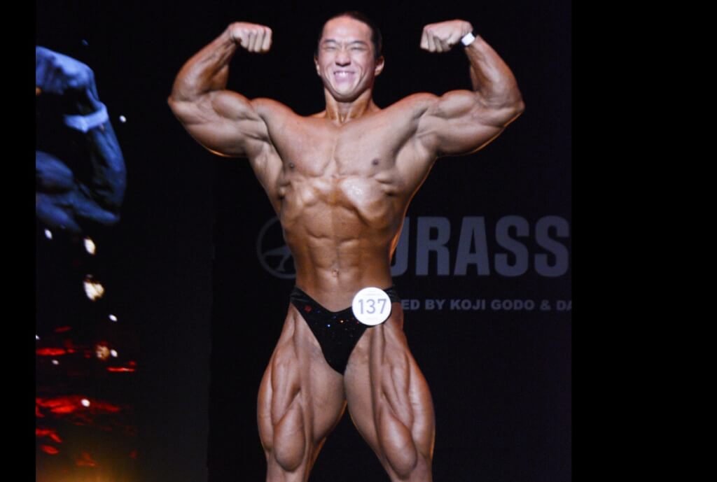 刈川啓志郎選手（撮影；FITNESS LOVE編集部）