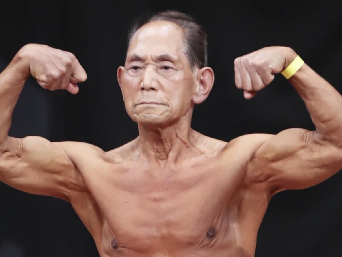 長寿大国ニッポン」を象徴する88歳ボディビルダー 「90歳で引退