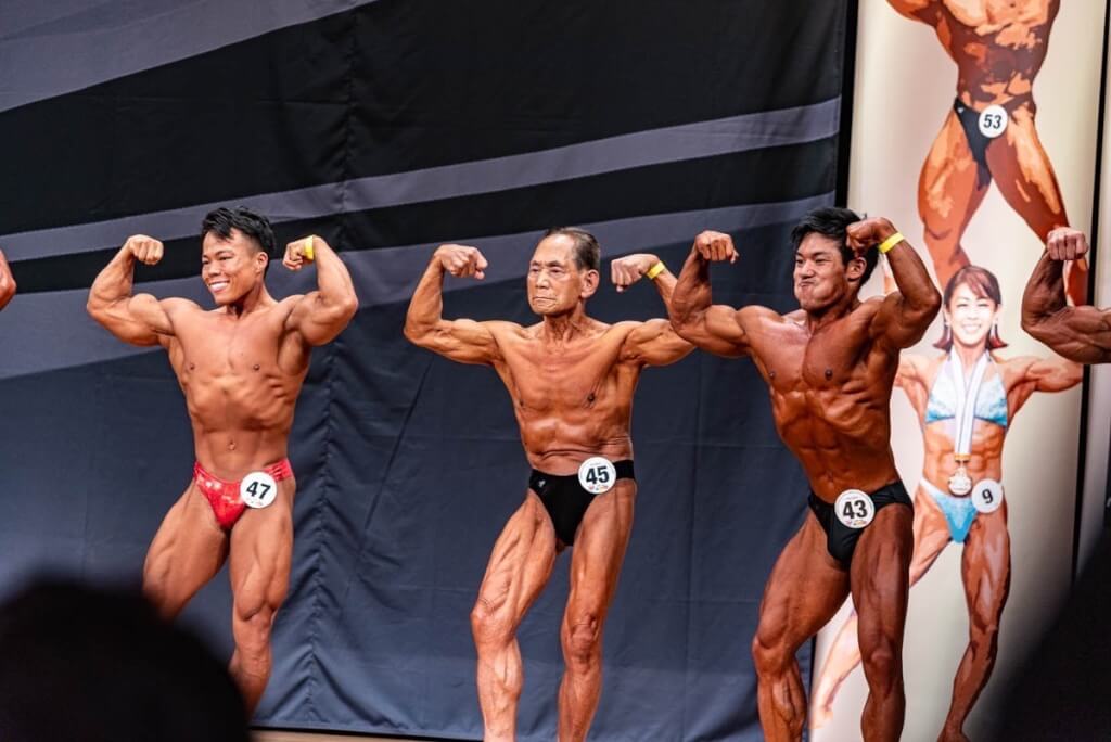 88歳のボディビルダー 年齢・体重無差別級の「日本男子ボディビル