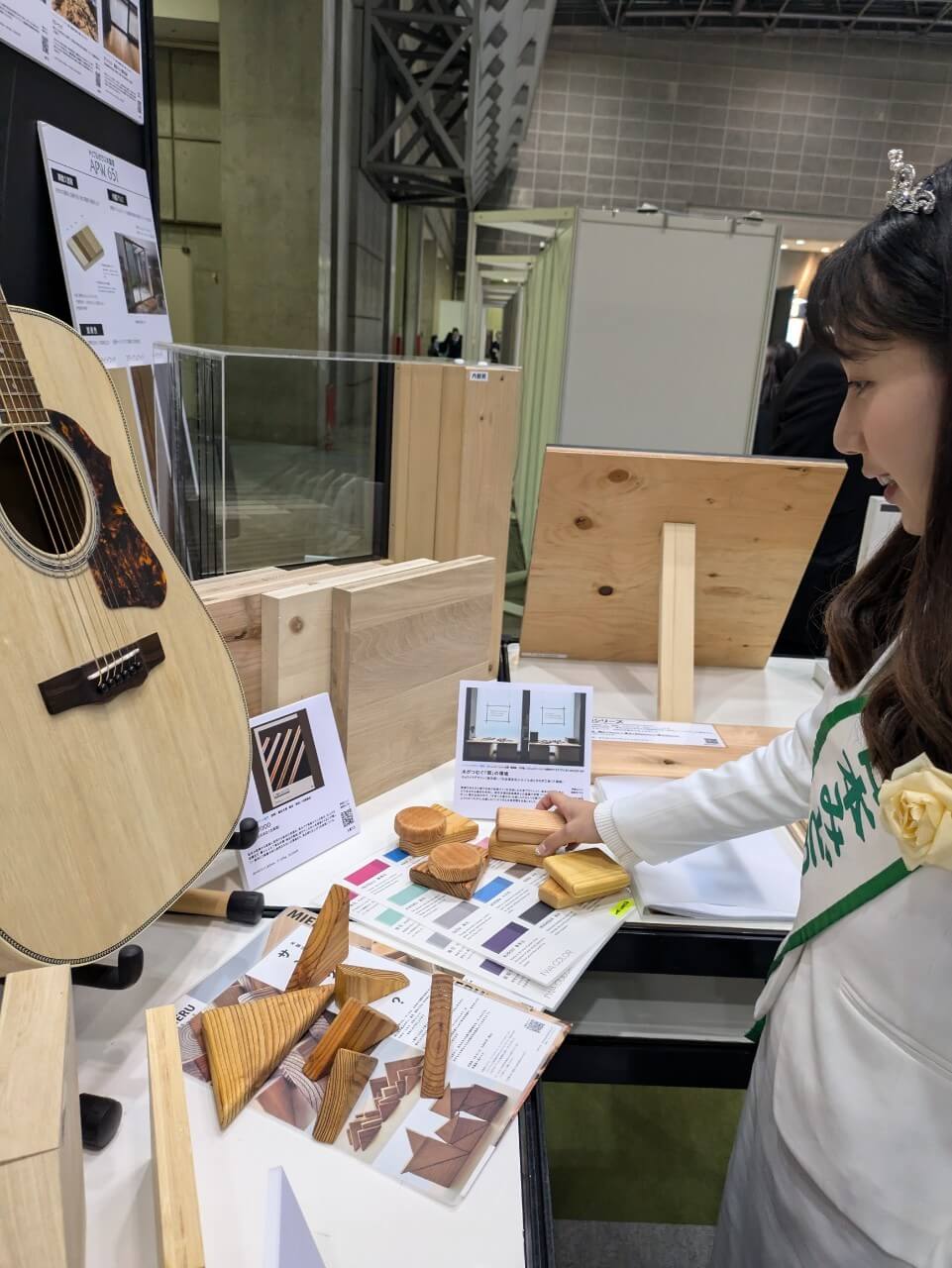 ミス日本みどりの大使の安藤きらりさん