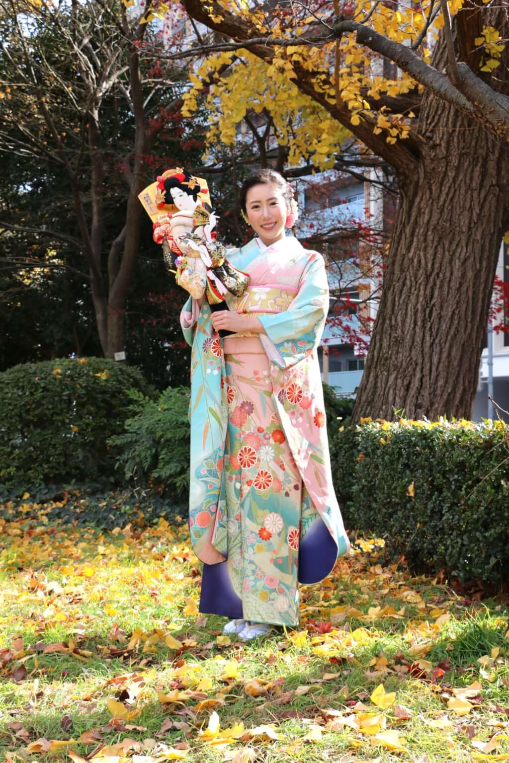 ミス日本みどりの大使の安藤きらりさん