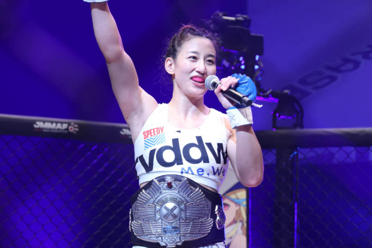 MMA女王がボディコンテストでも日本一！ 究極の二刀流を体現した杉山