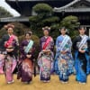 ミス日本に輝いた5名が東京・高幡不動尊の節分の会に登場