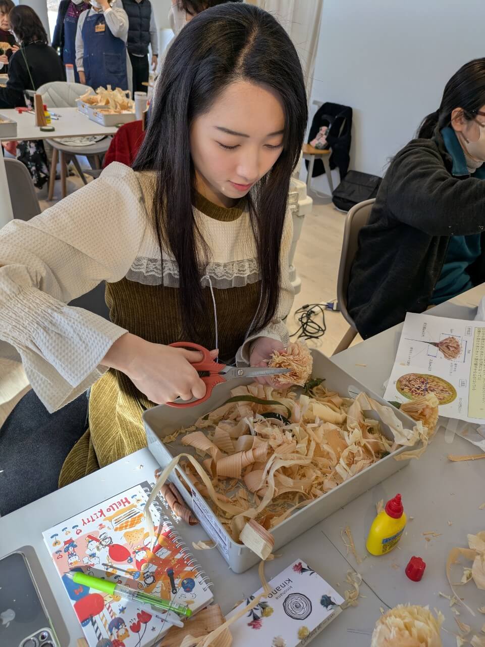 ミス日本みどりの大使の佐塚こころさん