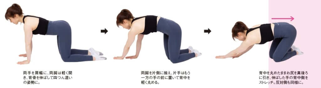 フォースタンスストレッチ