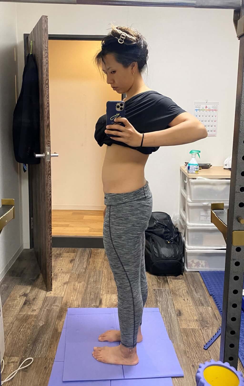 善本富久美さん（トレーニングを始める前：2022年）