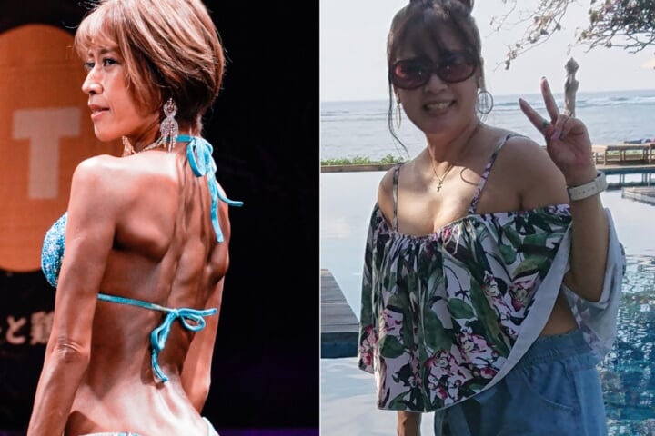 附田はるかさん（ビフォーアフター）