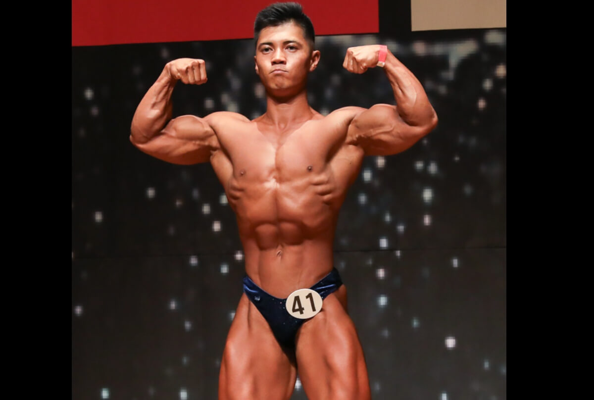 25歳・極太でバキバキの下半身でボディビルオーバーオール優勝