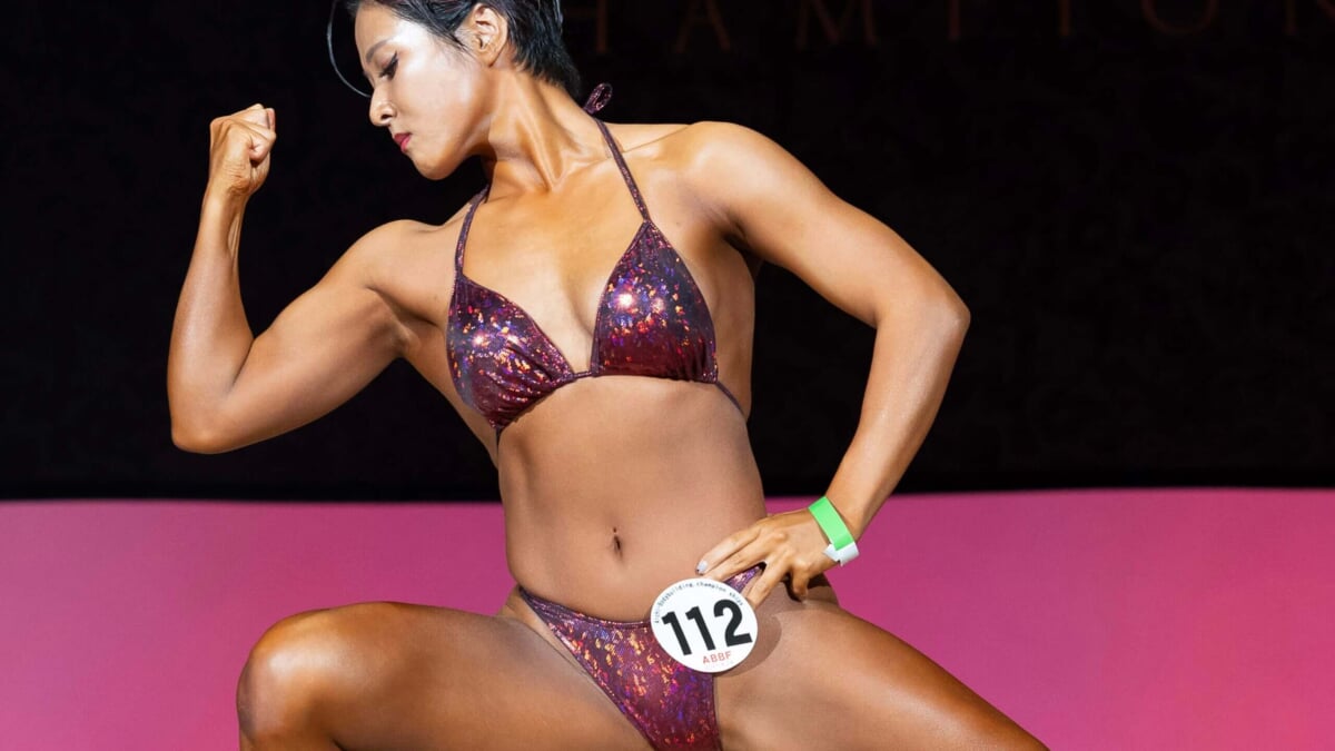 脚トレに魅了された25歳の女子フィジーク初挑戦「みるみる大きくなって