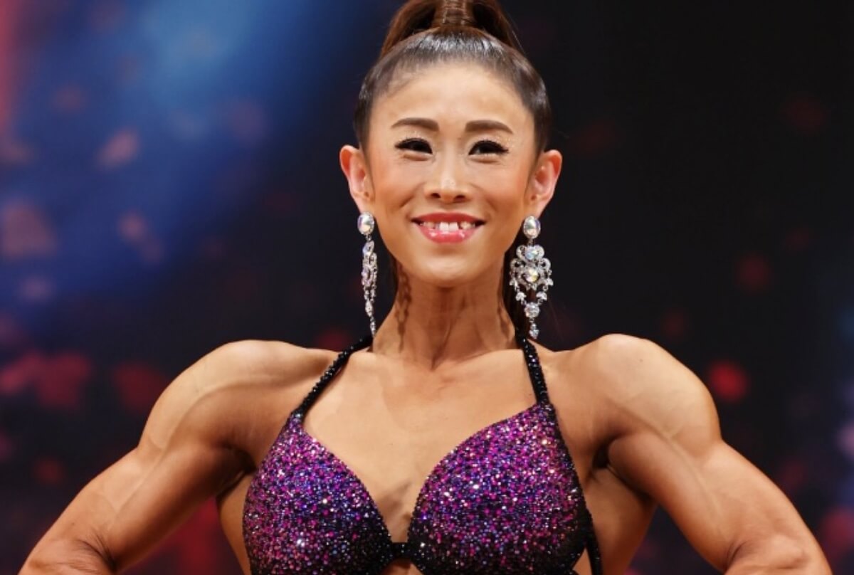 昨年鮮烈デビューのボディフィットネス・佐々木絢美が日本2連覇