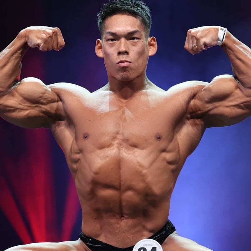 ボディビル歴2年で日本選手権優勝に輝いた怪物・扇谷開登 怪我を