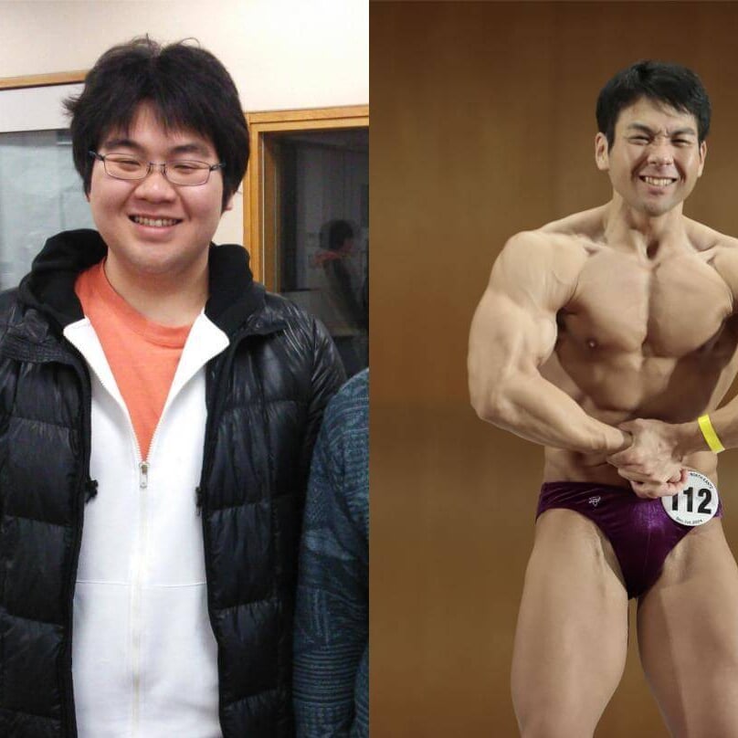 体重100kgからボディビルダーとなったスーパーの店員さん 大好きな