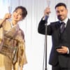 左：岡部友氏、右：アースロー氏