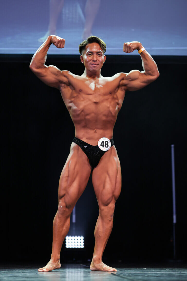 小池優真・FITNESS LOVE／撮影：中原義史／2026年東京ボディビル選手権