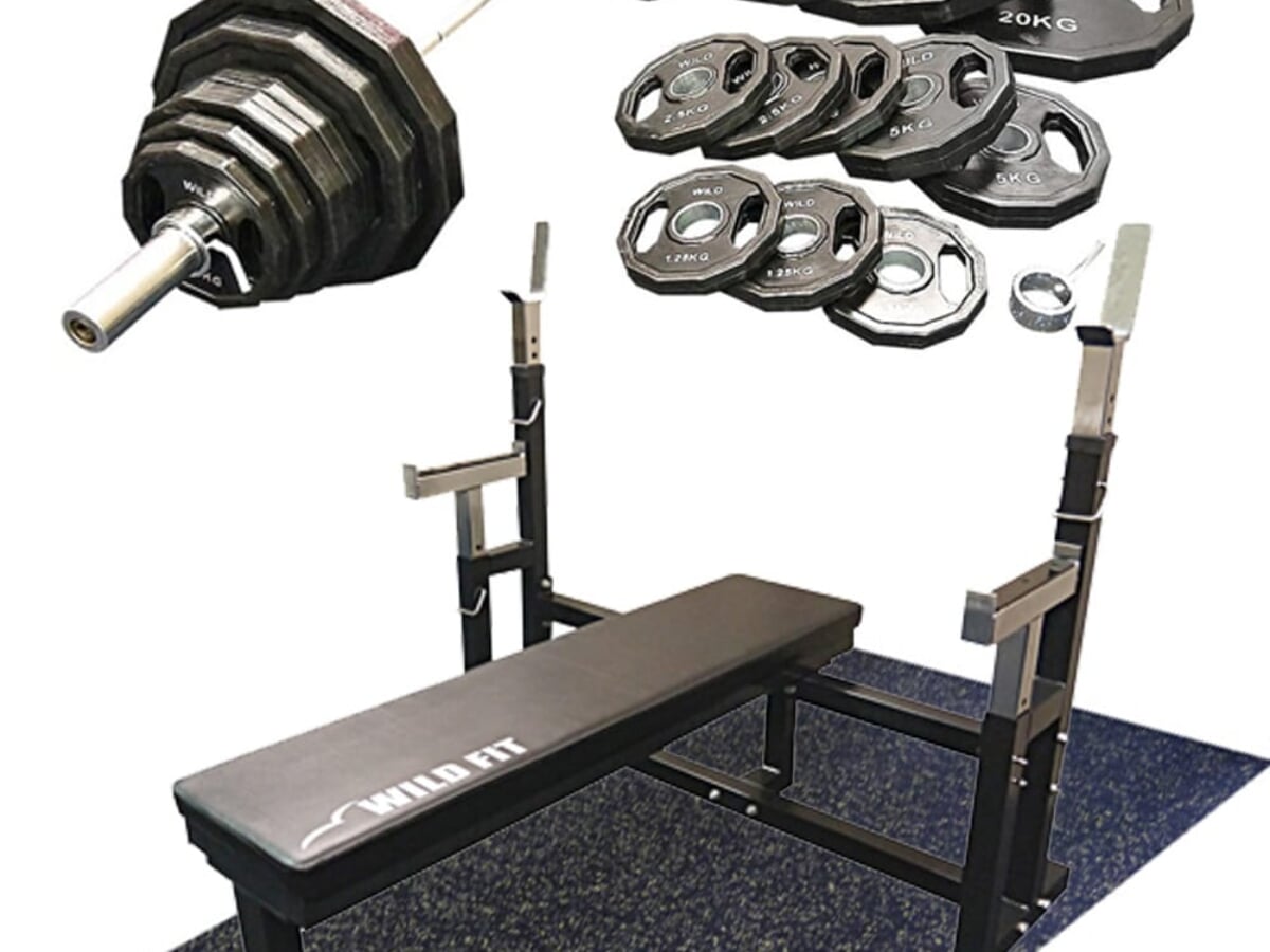 ホームジム】【筋トレ】バーベルセット 183kg