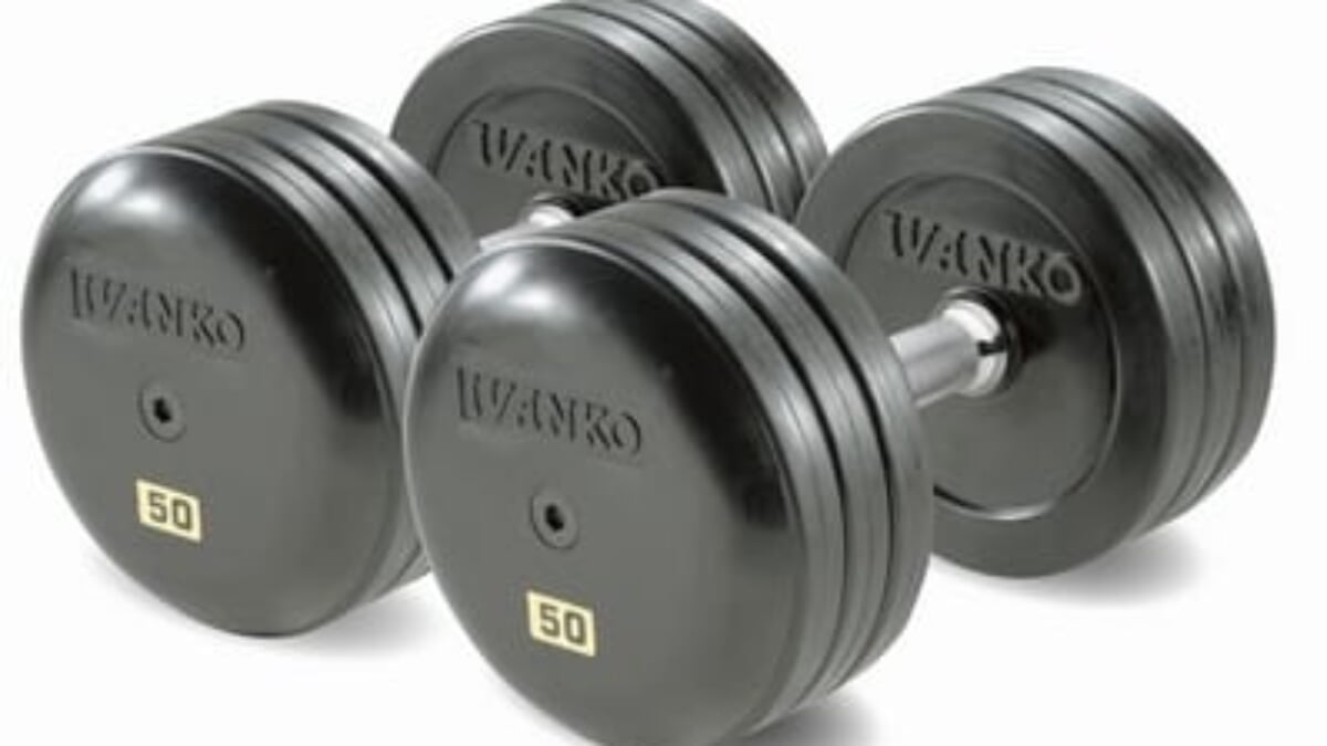 IVANK イヴァンコ 社製 SDKR ラバー ダンベル 18kg ① IVANK イヴァンコ 社製 SDKR ラバー ダンベル 18kg ①