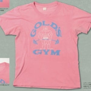 ゴールドジムヴィンテージ大研究vol.06「ピンクのTシャツ」