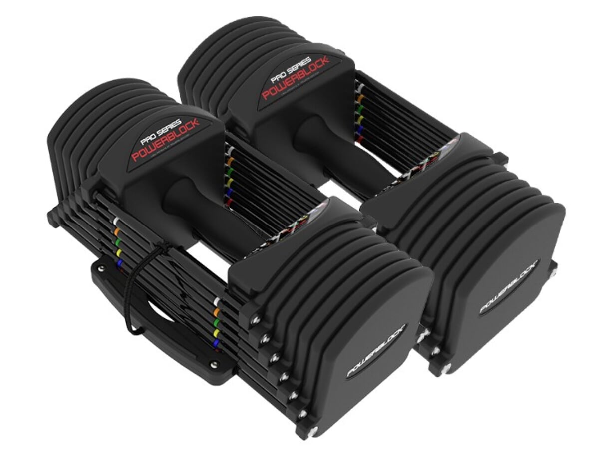 Amazon | 4WD 可変式ダンベル ブロックダンベル 2個セット 20kg