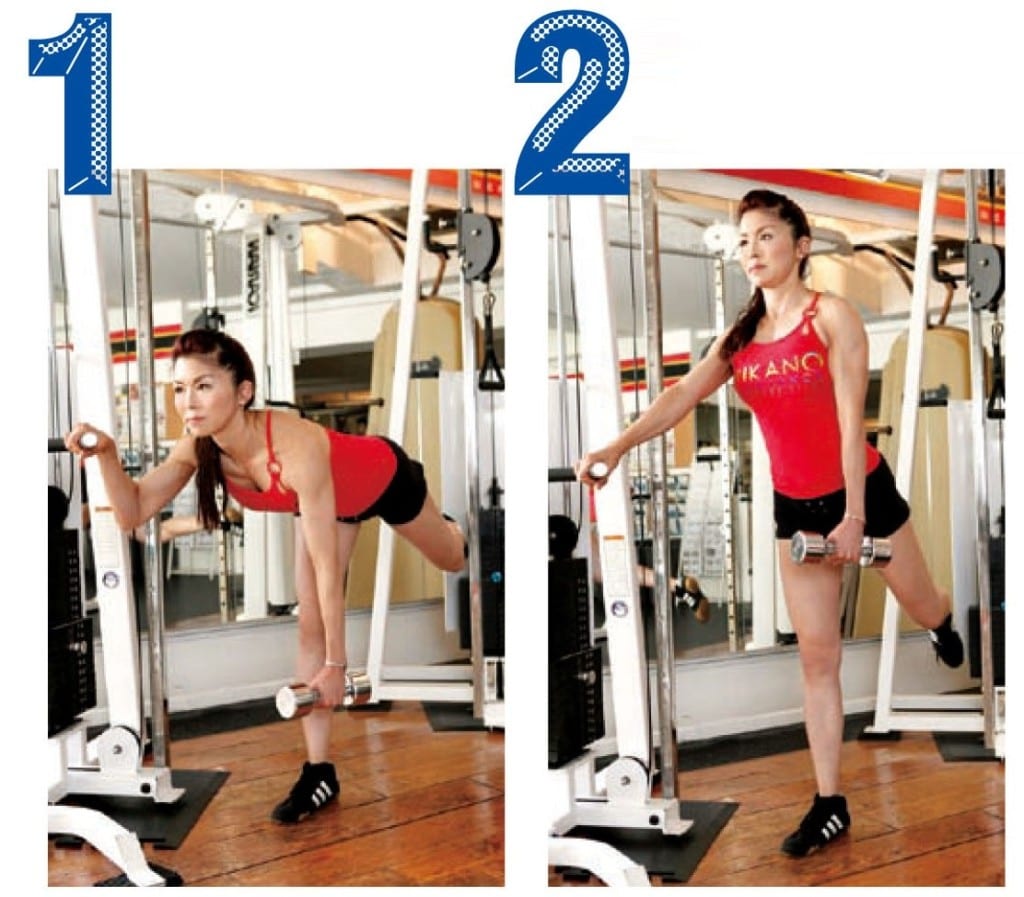 片足デッドリフトできれいなお尻をつくる Big３講座 Fitness Love