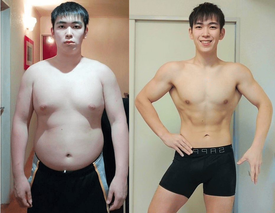 幼少期から太っていた男性が半年で21 減に成功 筋トレで大変身 ビフォーアフター Fitness Love