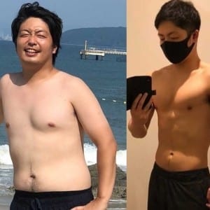 体格が良いと勘違い 周りに 太っている と言われて22 減 筋トレで大変身 ビフォーアフター Fitness Love