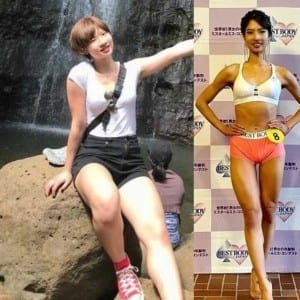 半年で10 痩せた美女の食事 トレーニング法公開 筋トレで大変身 ダイエットビフォーアフター Fitness Love