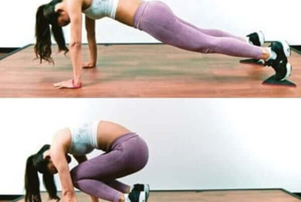 DAY4|自宅で簡単!ヒップアップに効くトレーニング“ニータック”を美尻フィットネストレーナー・岡部友が伝授【9DAYS美尻チャレンジ】