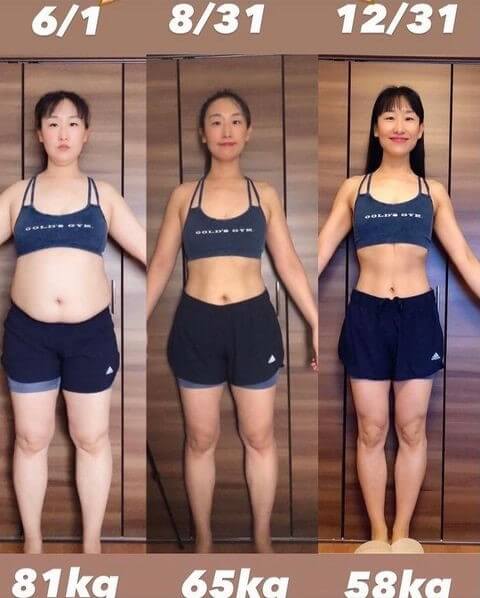 １年半ジムに通って痩せなかった女性が 23 痩せた方法 筋トレで大変身 ダイエットビフォーアフター Fitness Love