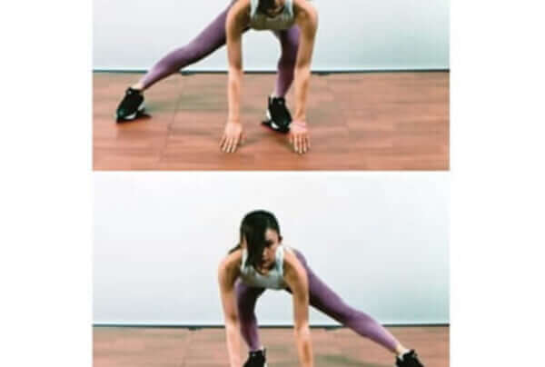 DAY８｜自宅で簡単！ヒップアップに効くトレーニング“サイドジャンプランジ”を美尻フィットネストレーナー・岡部友が伝授【9DAYS美尻チャレンジ】