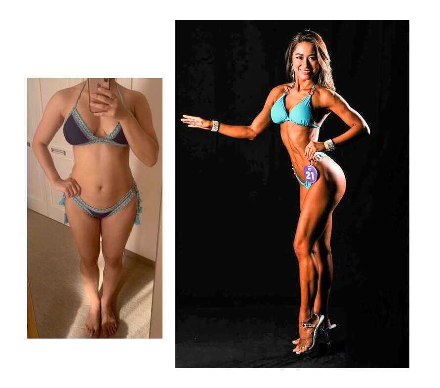 筋トレしていたのにポッチャリ ４カ月で ９ 痩せるyoutubeチャンネル 筋トレで大変身 ダイエットビフォーアフター Fitness Love