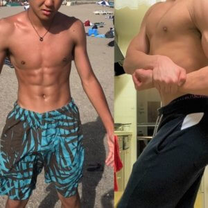 57kg→80kg!「腕が手羽先みたいだな」と言われたテニス少年が筋トレを始めた結果【筋トレで大変身!ビフォーアフター】
