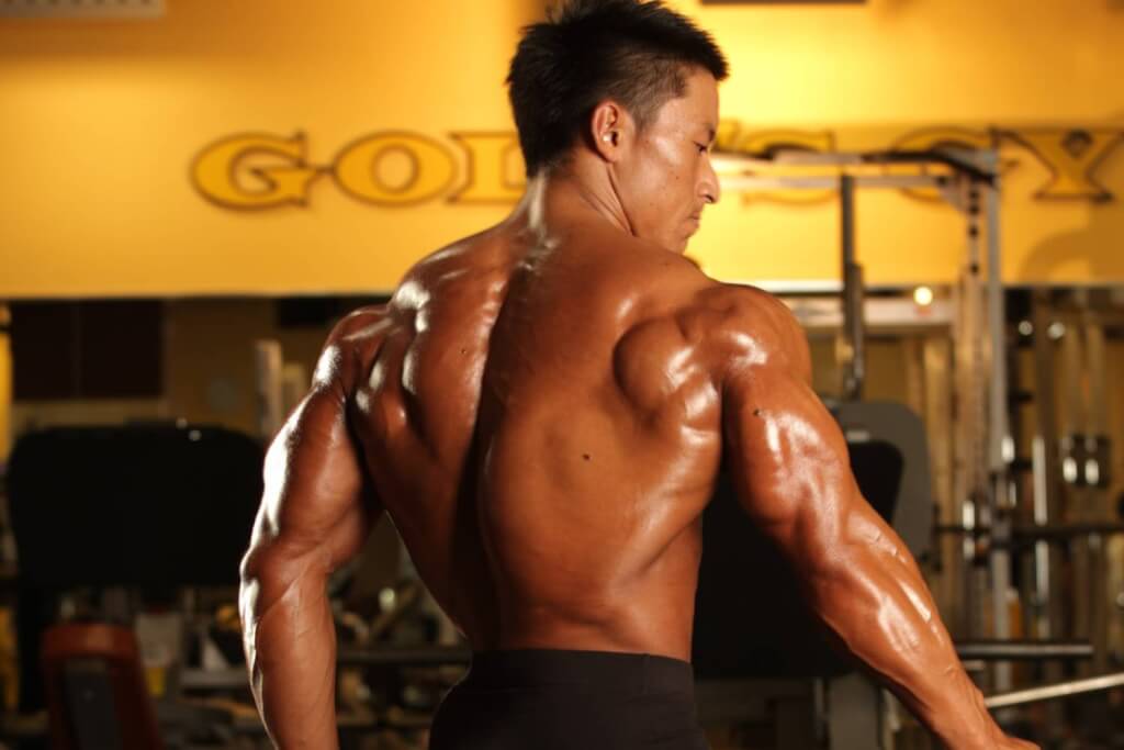 動画 ボディビル世界王者 鈴木雅が細かく解説 分厚くカッコいい逆三角形の背中を作るワンハンドベントオーバーロウイング Fitness Love