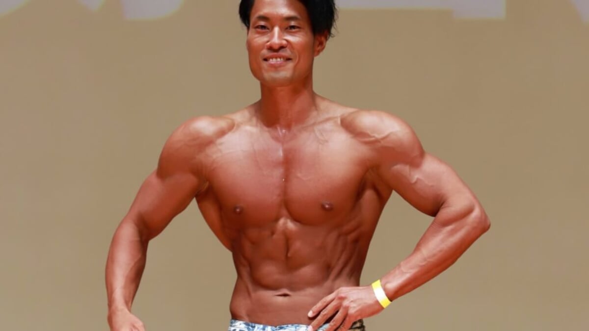 突発性難聴を乗り越え、マッスルゲート関西メンズフィジーク王者に