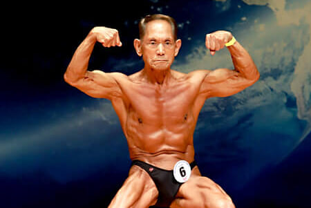 最高齢チャンピオン 85歳の現役ボディビルダーが語る人生100年時代における目標とは マッスル Fitness Love