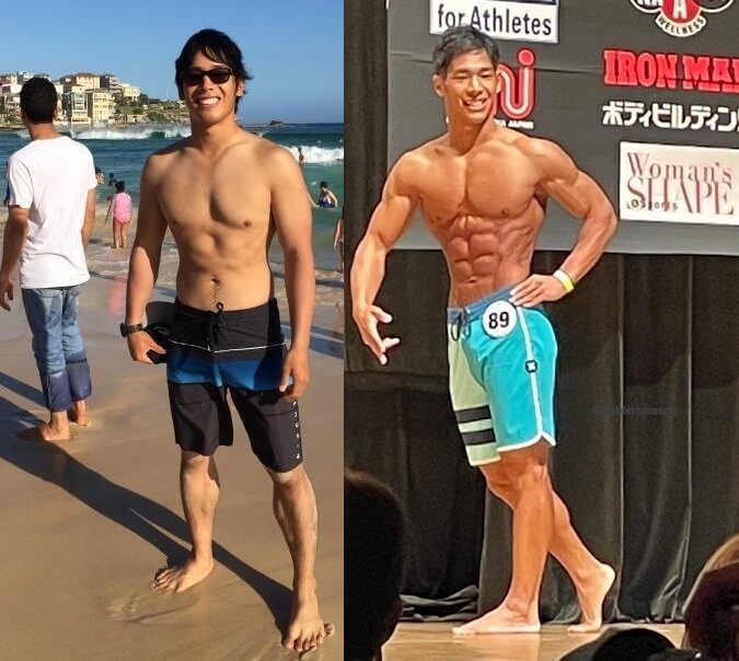 １kgでこの差 筋肉を増やし脂肪を落とした減量法 筋トレで大変身 ビフォーアフター Fitness Love