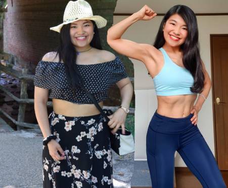 Ny生活で激太り 帰国後あることを始めて21kg減 筋トレで大変身 ダイエットビフォーアフター Fitness Love
