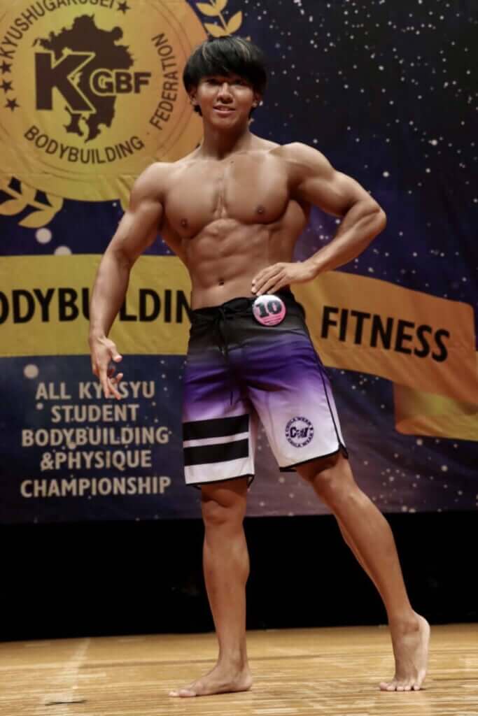 水泳の補強をきっかけにトレーニングに熱中 抜群のフィジークで西日本学生で２位となった大学４年生 ページ 2 2 Fitness Love