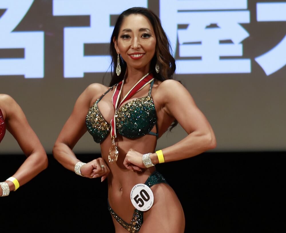 ３人の子を持つ愛知のビキニ女王が筋肉美コンテストで２連覇達成 Fitness Love