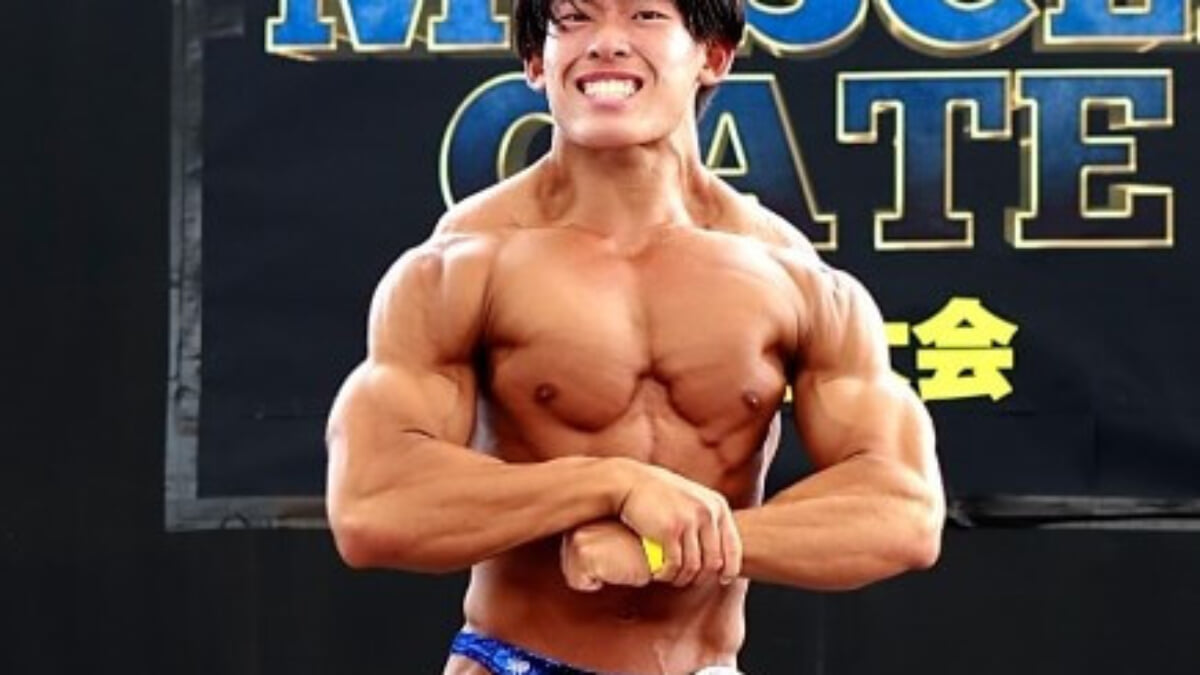 ボディビル大会7冠達成】注目の選手！なかやまきんに君にも勝った今年