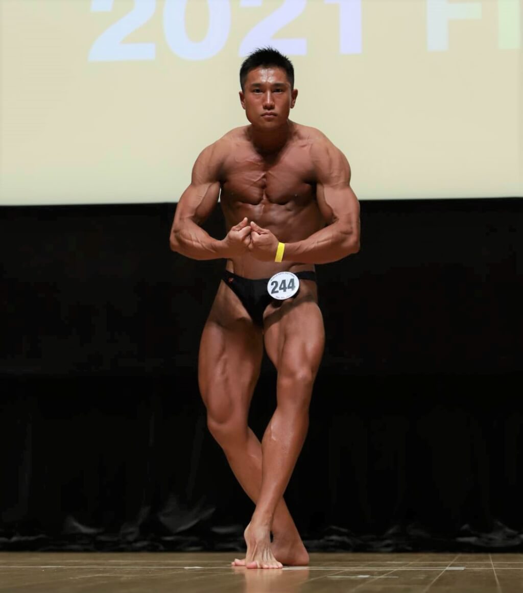 マッスルゲート2021ファイナル ボディビル新人の部 優勝 川元佑介選手