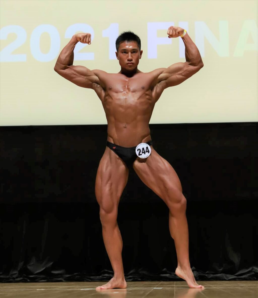 マッスルゲート2021ファイナル ボディビル新人の部 優勝 川元佑介選手