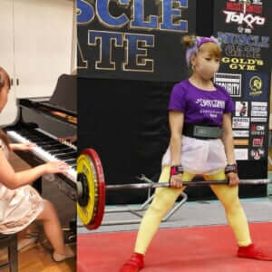 筋トレ歴１年で“120kg”挙げた女性「趣味はピアノです」