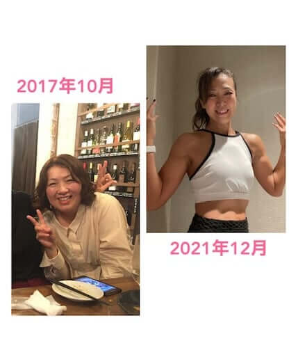 体脂肪率38%から15％に