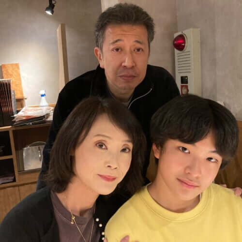 原田一家の家族写真