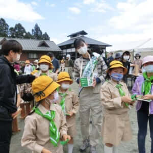 ミス日本みどりの女神 子供達の笑顔が溢れる植樹式に参加【ミス日本便り】